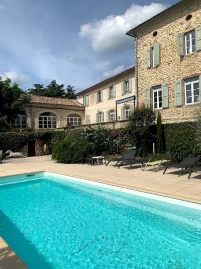  Chateau Melhien huis en zwembad 