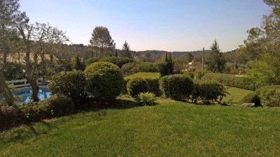  Villa les Vignes tuin (2) 